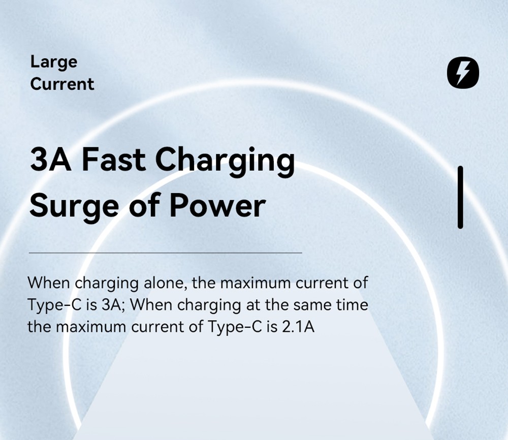 ESSAGER EXC3T-LS01-P 3 in 1 USB A to USB C Lightning Micro Charging Cable