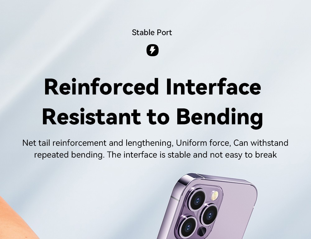 ESSAGER EXCMTL-JJ03-P 100W 3 in 1 USB Data Cable - Blue