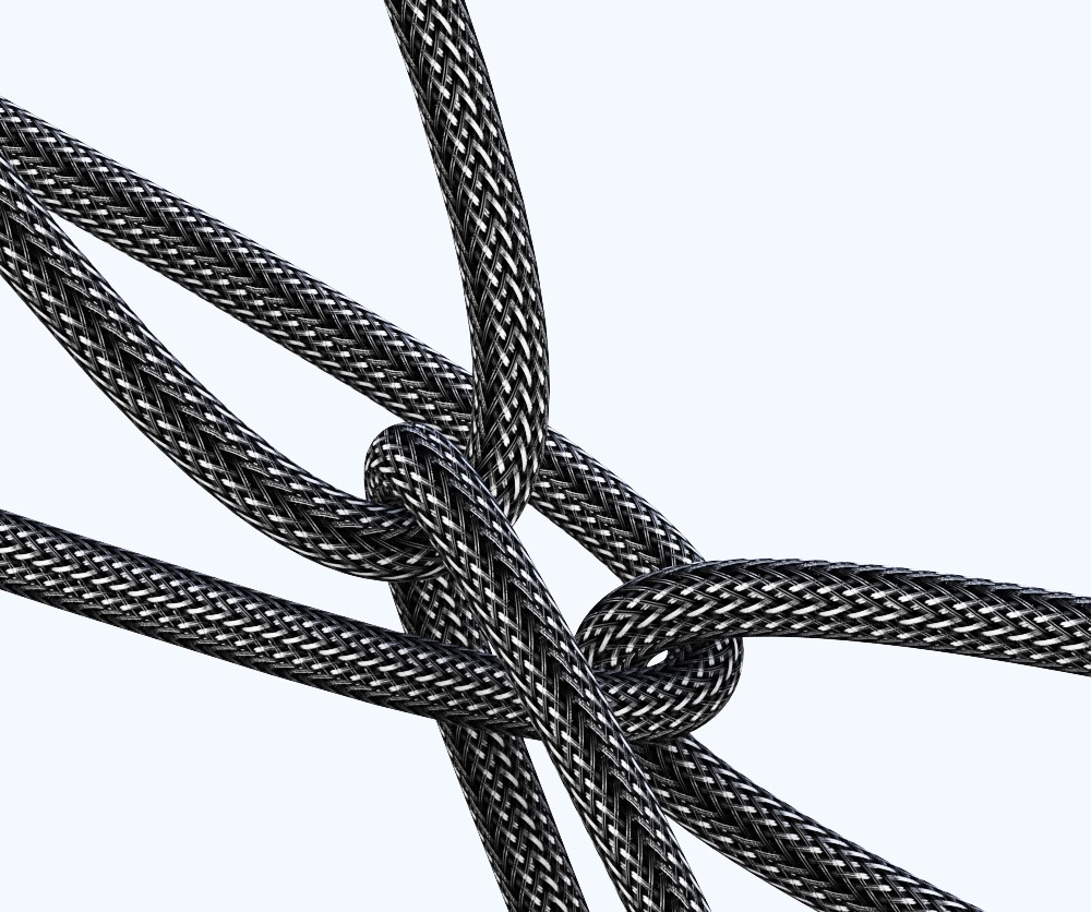 ESSAGER PD 100W 5A Type C to Type C Charging Cable with LED Light, Support Data Transform, 2m