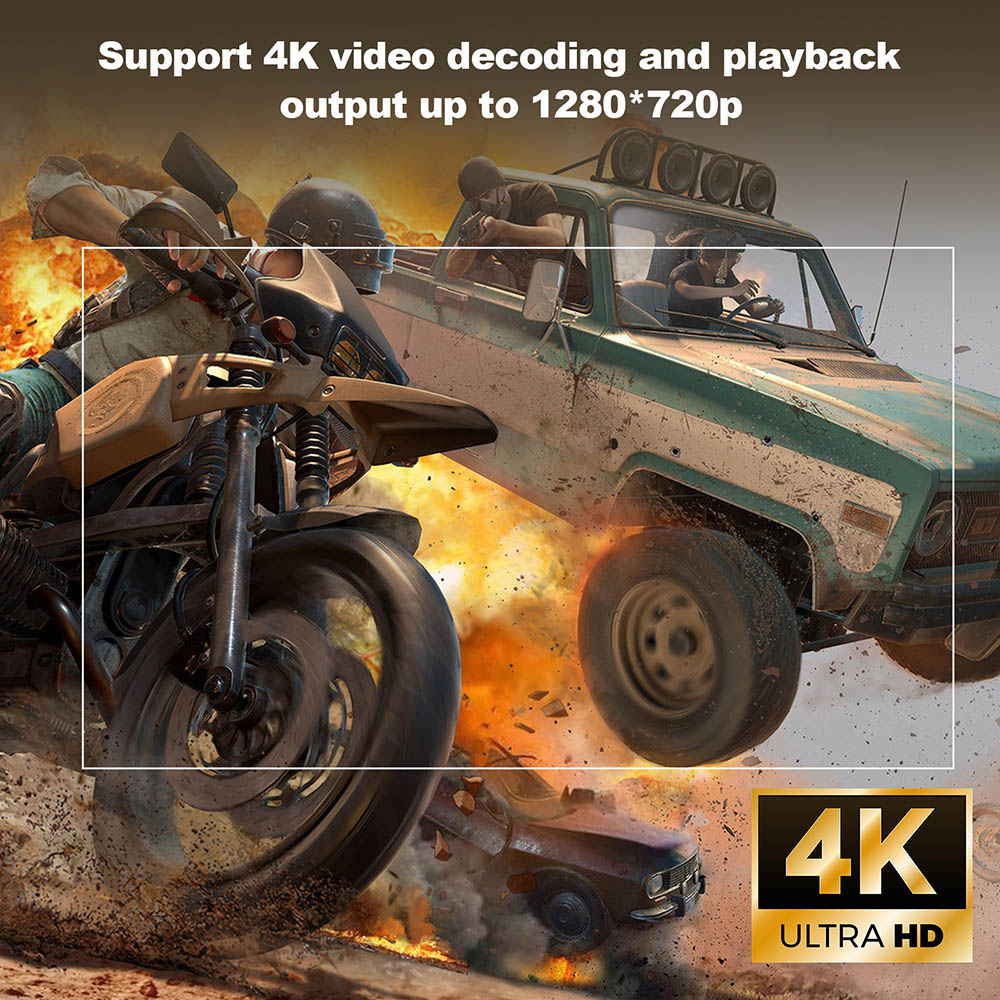 GXMO P30 Portable Projector, 180° Flip, 150 ANSI, 1280*720P, Keystone Correction, Android 11, WiFi 6 - US Plug