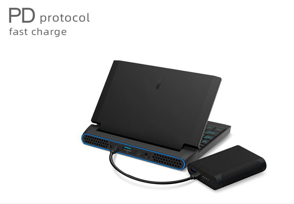 One Netbook OneGx1 Pro Gaming Laptop 7-inch 1920x1200 Intel i7-1160G7 16GB RAM 1TB SSD WiFi 6 Windows 10 - WiFi Version Black