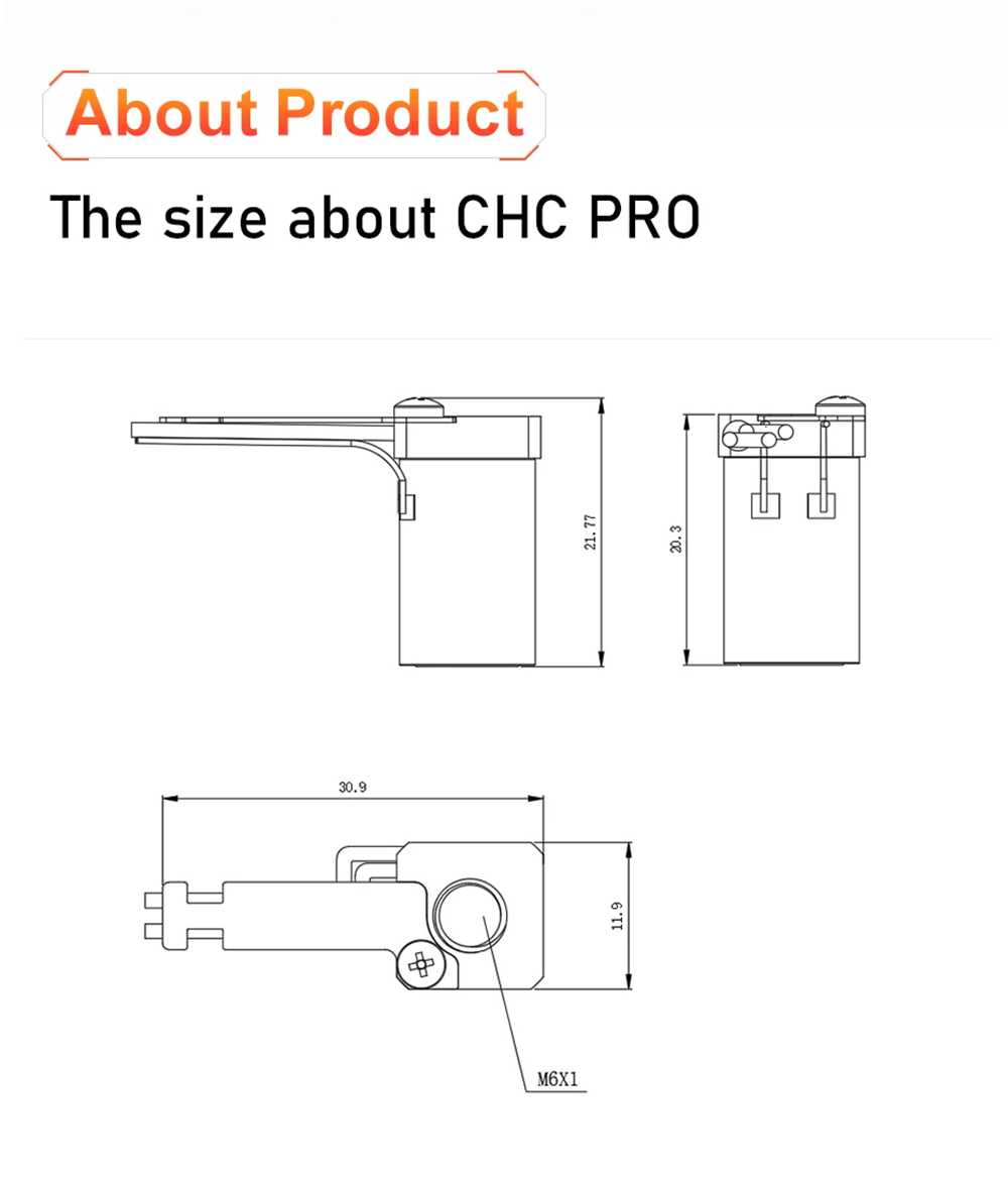 Trianglelab CHC Ceramic Heating Core Pro Kit, with NTC 100K B3950 Thermistor