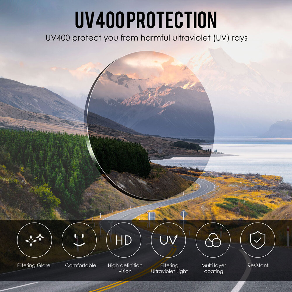 Powster Phantom Cycling Glasses - Light Blue, White Frame