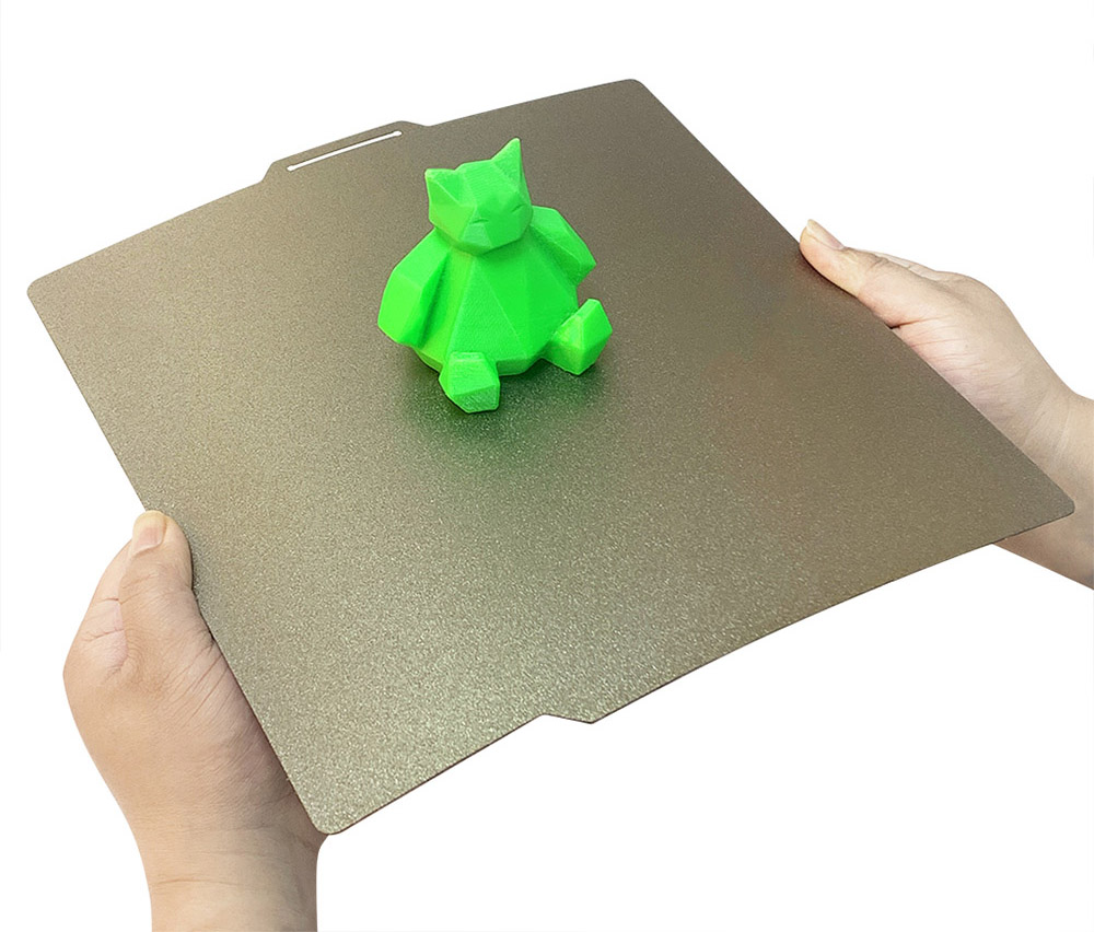 FYSETC 257x257mm Double Side Smooth PEY And Textured PEI Build Plate, for Bambu Lab X1 P1P P1S 3D Printers