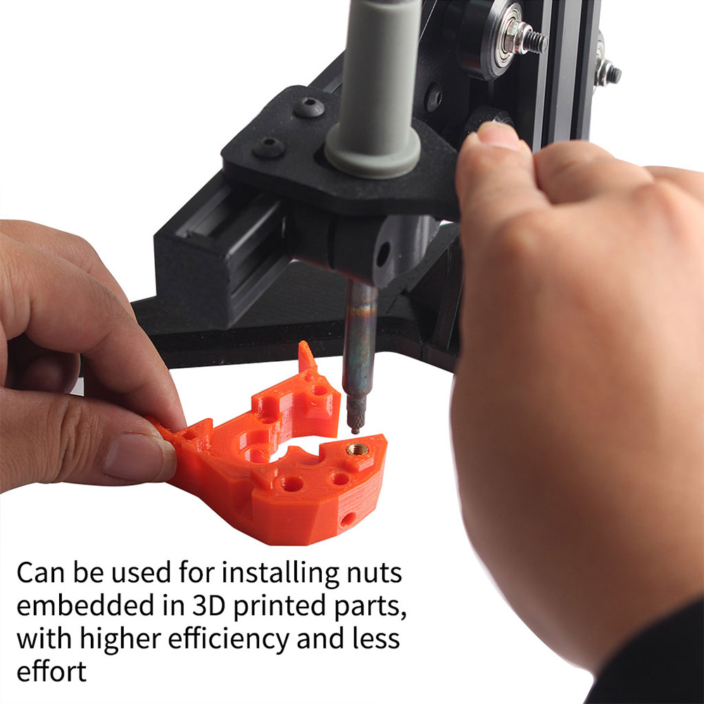 FYSETC Heat Set Insert Press Tool for Nuts M2/M3/M4/M5/M6/M8 - US Plug