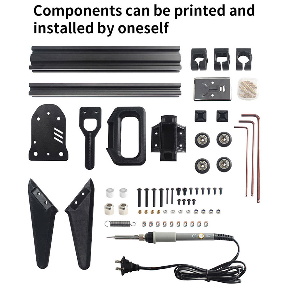 FYSETC Heat Set Insert Press Tool for Nuts M2/M3/M4/M5/M6/M8 - US Plug
