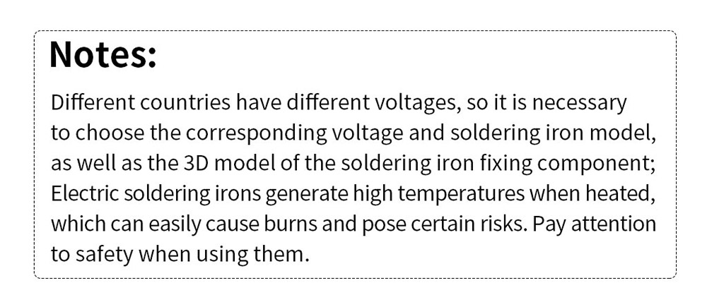 FYSETC Heat Set Insert Press Tool for Nuts M2/M3/M4/M5/M6/M8 - UK Plug