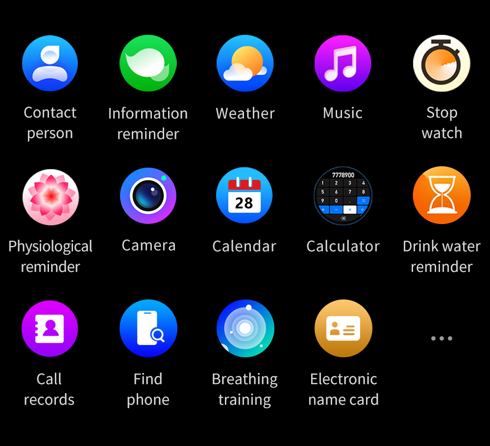 KUMI GW5 Pro Smartwatch Health Tracker, 1.43'' Touch Screen, 100+ Sport Modes, IP68 Waterproof - Silver