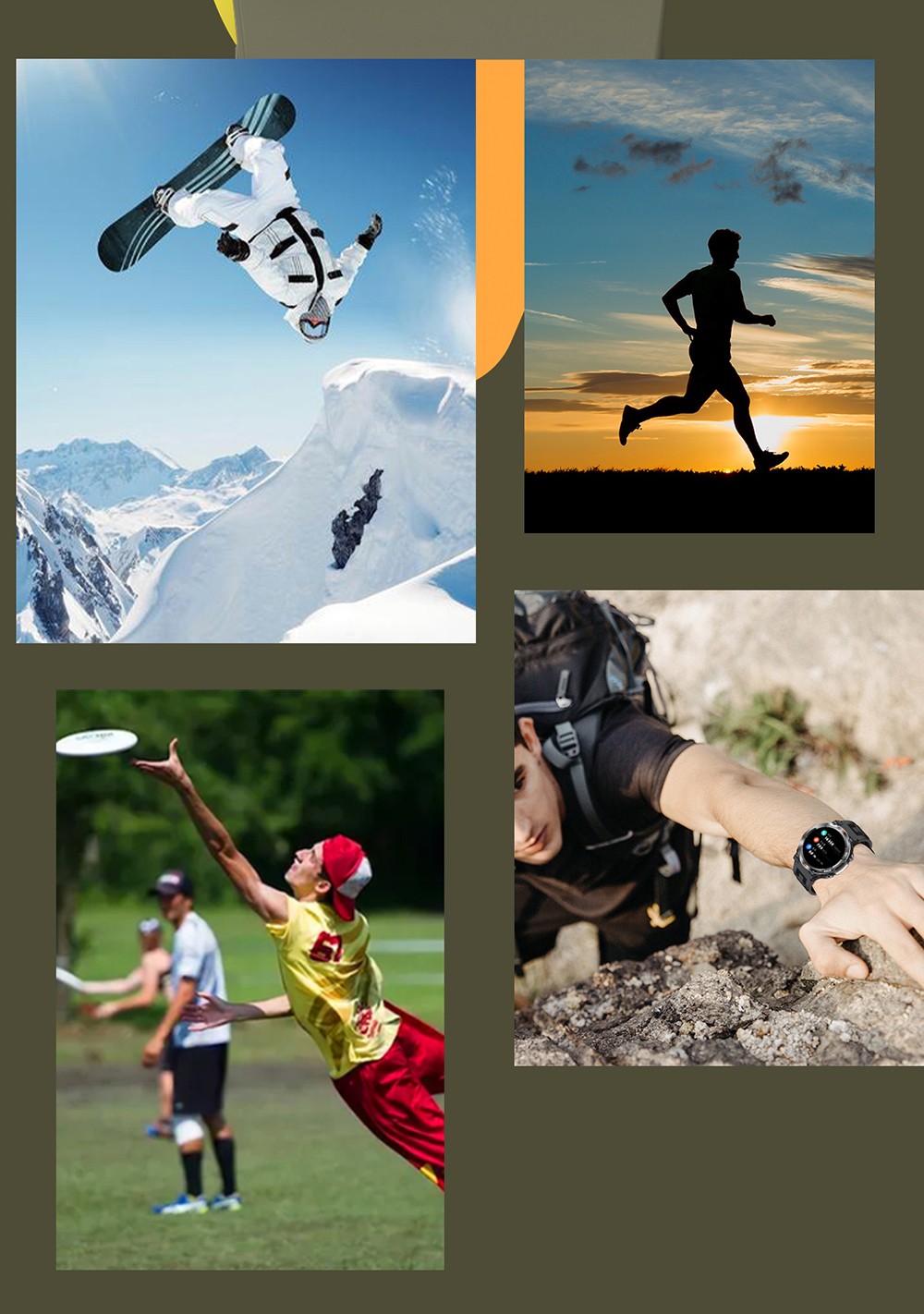 SENBONO MAX18 Smartwatch Health Monitoring Sport Watch, 1.43-inch AMOLED Screen, Al GPT Assistant, Gesture Operation, 3ATM waterproof, 410mAh Battery