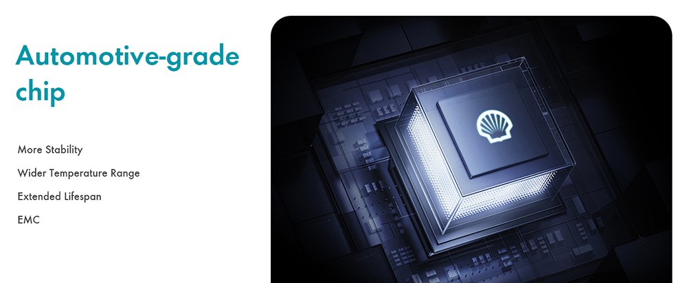 Shell 40A Level 2 EV Charger, ETL Certified, Adjustable Current, 9.6kW Power, IP66 Waterproof, with 25ft Cable, for J1772 Electric Cars