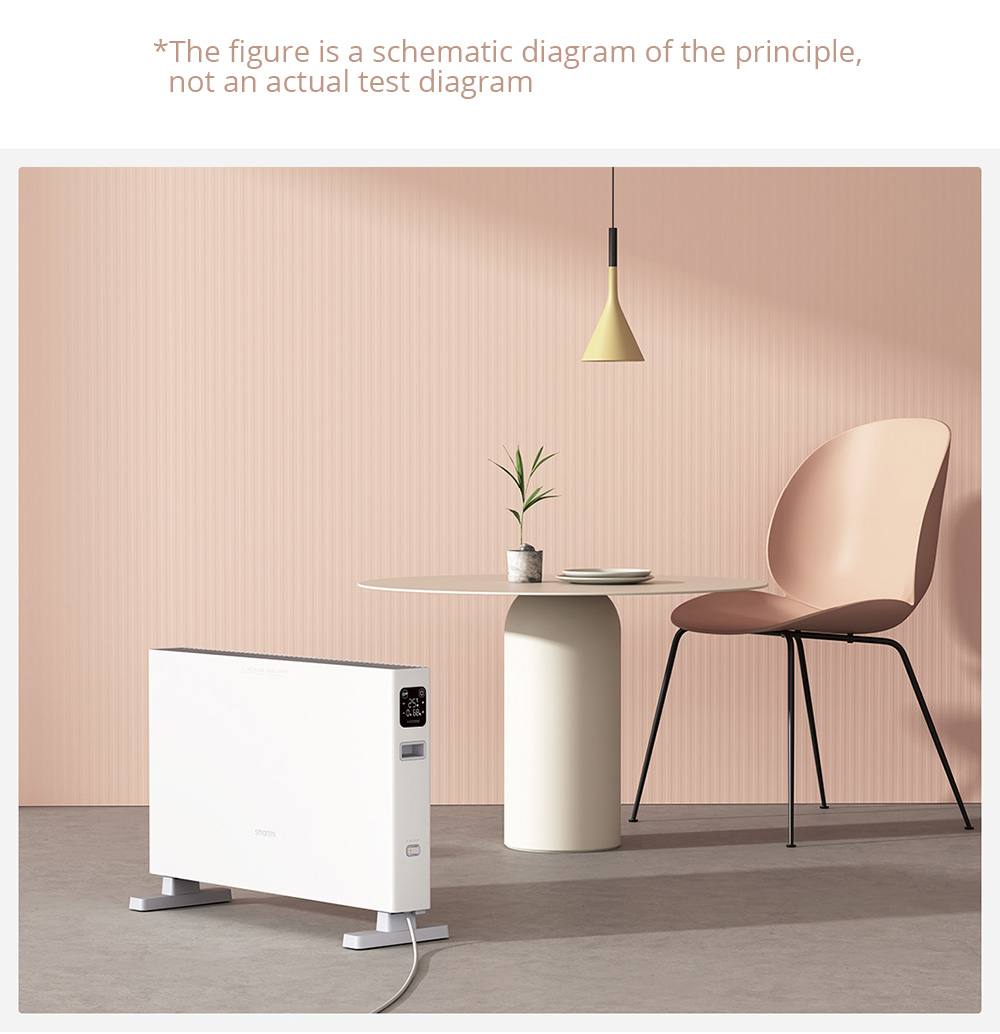 Refurbished Smartmi 2200W Smart Version Electric Heater IPX4 Touch Screen APP Remote Setting Timing from xiaomi youpin