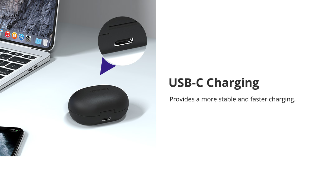 Refurbished Tronsmart Onyx Neo True Wireless Earbuds TWS Bluetooth 5.0 with Qualcomm aptX, HiFi, Noise Cancelling, 24H Playtime, Mic