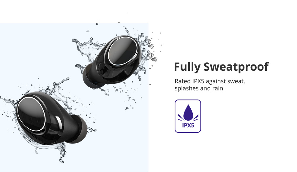 Refurbished Tronsmart Onyx Neo True Wireless Earbuds TWS Bluetooth 5.0 with Qualcomm aptX, HiFi, Noise Cancelling, 24H Playtime, Mic