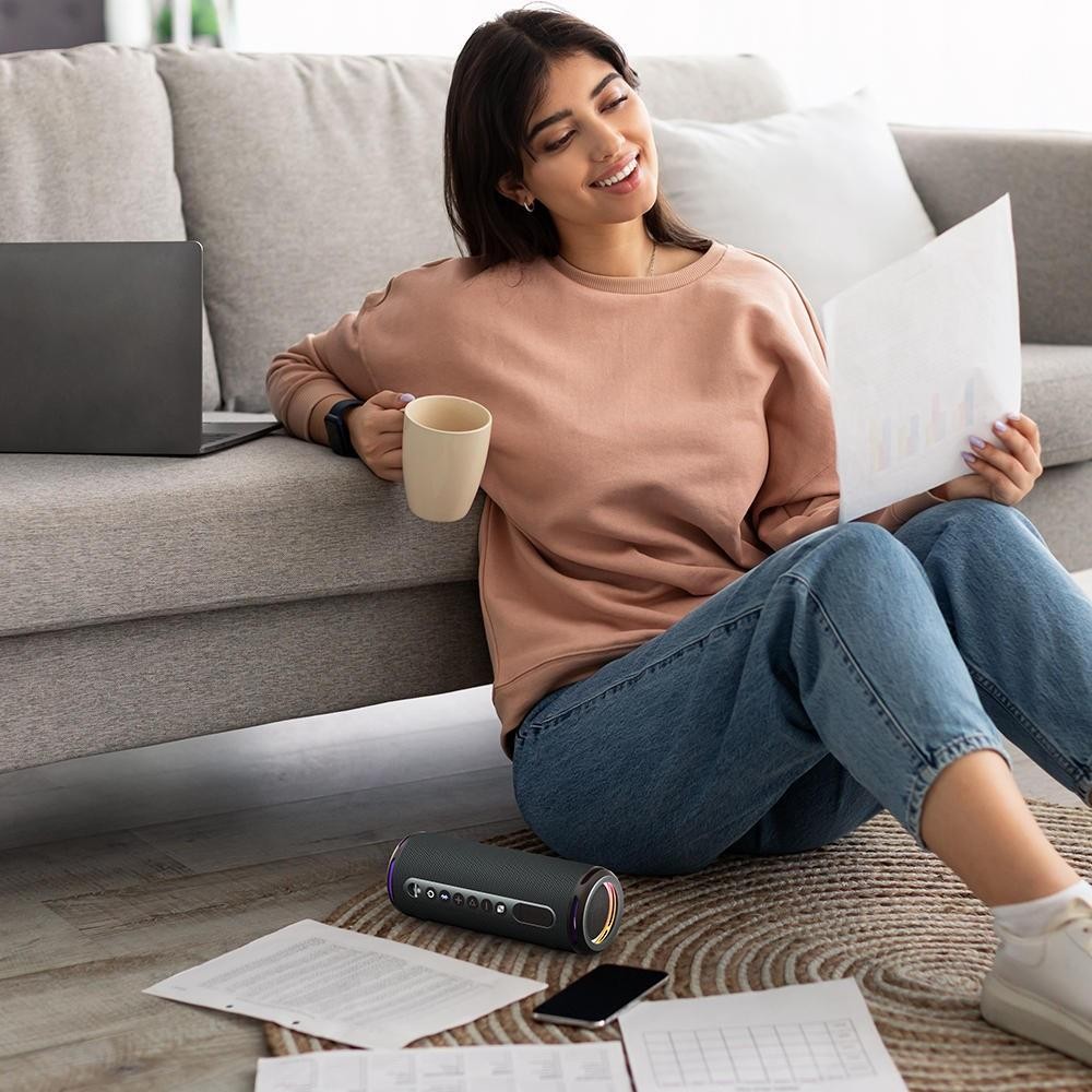 Refurbished Tronsmart T7 Lite 24W IPX7 Portable Bluetooth Speaker - Black