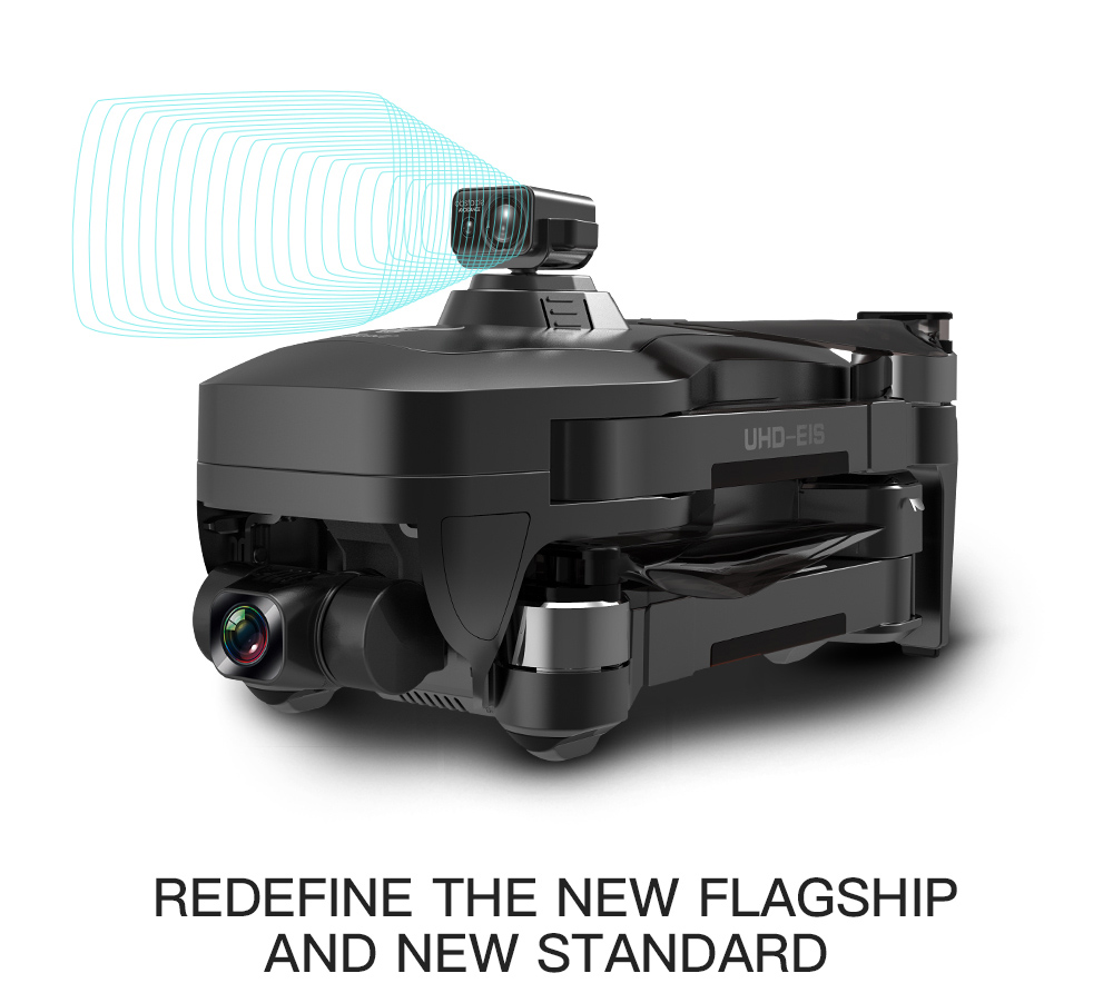 ZLL SG906 MAX Beast 3 RC Drone, 360° Automatic Obstacle Avoidance, 3-axis Mechanical Gimbal, EIS Anti-shake, 4K Cameras, GPS Positioning - 2 Batteries