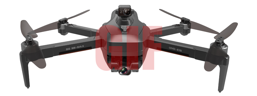 ZLL SG906 MAX Beast 3 RC Drone, 360° Automatic Obstacle Avoidance, 3-axis Mechanical Gimbal, EIS Anti-shake, 4K Cameras, GPS Positioning - 2 Batteries
