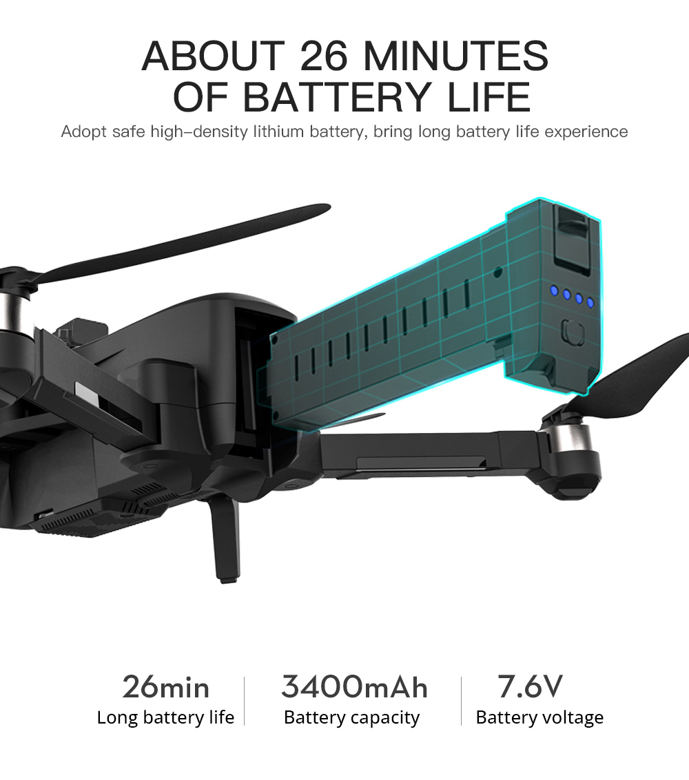 ZLL SG906 MAX Beast 3 RC Drone, 360° Automatic Obstacle Avoidance, 3-axis Mechanical Gimbal, EIS Anti-shake, 4K Cameras, GPS Positioning - 3 Batteries