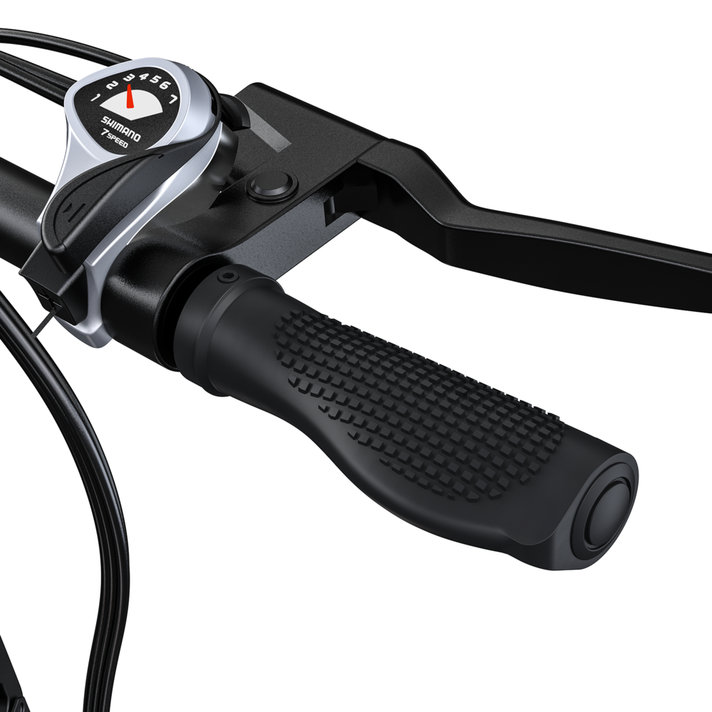 ENGWE P1 Összecsukható elektromos kerékpár 20*2,3 hüvelyk széles gumiabroncsok 250 W-os motor 36 V 13 Ah akkumulátor 25 km/h, dupla tárcsafék alumínium ötvözet karosszéria Shimano 7 sebességfokozat Max. 100 km-es hatótávolság IP54 vízálló - ezüst