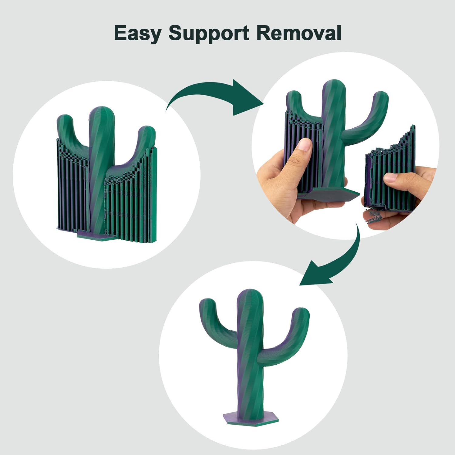 4kg ERYONE Matte PLA Filament - (1kg Rose Pink and Sage + 1kg Blue and White + 1kg Pink and Blue + 1kg Pink and Matte White)