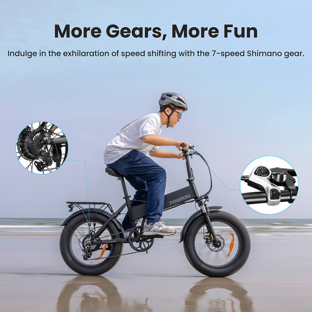 Touroll S1 Electric Mountain Bike with 20