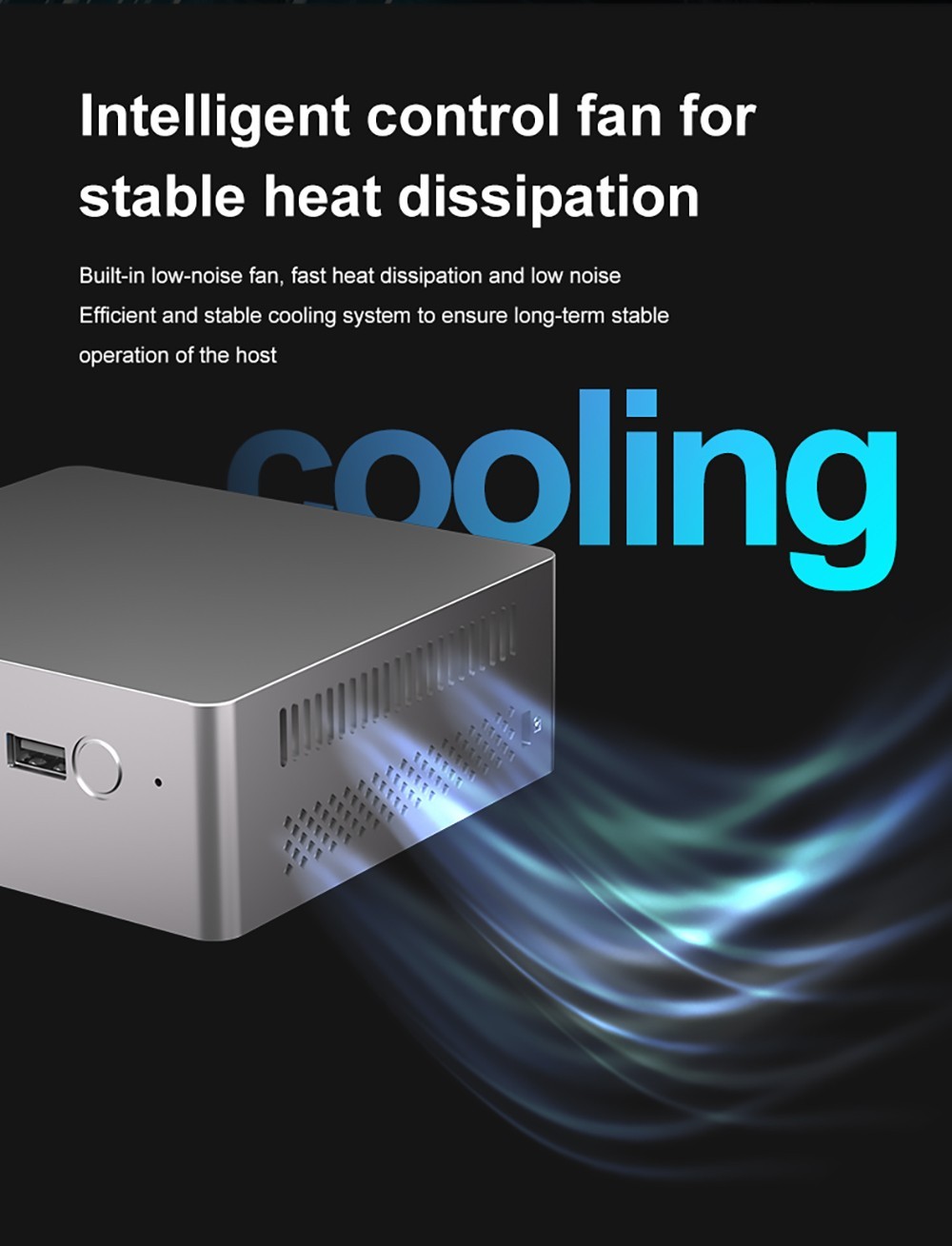 N100 Mini PC, Intel Alder Lake N100 4 Cores Up to 3.40GHz, 1*HDMI+1*DP 4K Dual Display, 16GB RAM 512GB SSD, WiFi 5 Bluetooth 4.2, 1*USB 3.0 3*USB 2.0 2*RJ45 - EU