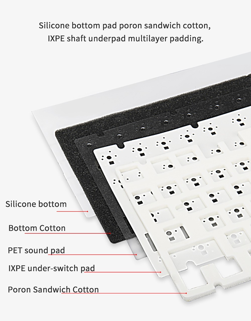 Ajazz AK820 Pro Gift Switch Mechanical Keyboard with TFT Smart Display, Three Connection Modes - Grey