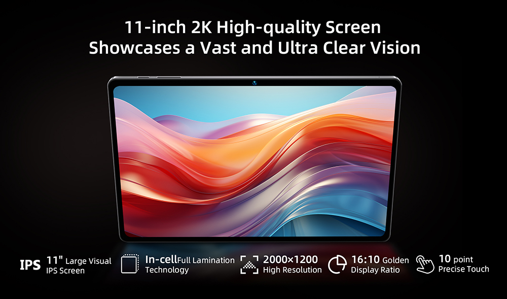 BMAX I11 Power Android 14 4G Tablet, 11'' 2000*1200 IPS Touchscreen, MediaTek Helio G99 8 Cores Max 2.2GHz, 20GB RAM (8GB +12GB Expansion) 256GB ROM, 2.4/5GHz WiFi Bluetooth 5.2, 8000mAh Battery 18W Fast Charging, GPS/Galileo/GLONASS/BDS