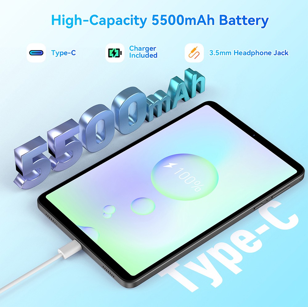(Free Case & Keyboard) Headwolf FPad5 Android 14 Tablet, 8.4-inch 1920*1200 IPS Screen, Helio G99 8 Core Max 2.2GHz, 8GB RAM 128GB ROM, 2.4G/5G WiFi Bluetooth 5.0 Dual 4G LTE, 13MP+8MP Camera, Face Unlock, 5500mAh Battery, Widevine L1