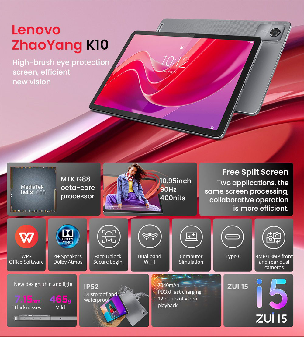 Lenovo Zhaoyang K Tablet Gb Gb