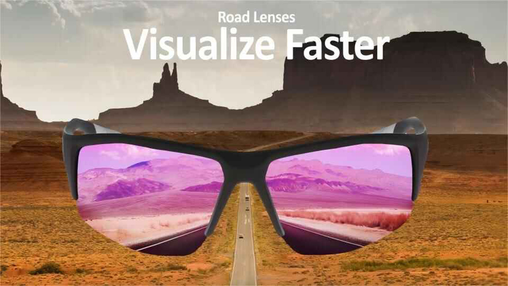 Powster Tidal ZEISS Lens Sunglasses - Purple, Transparent Frame