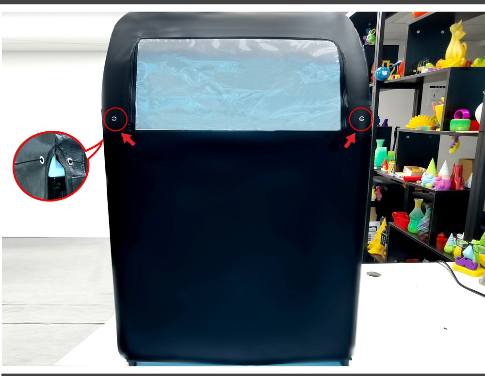 Zonestar Z9V5MK6 3D Printer Enclosure, with Fireproof Dustproof Constant Temperature Function