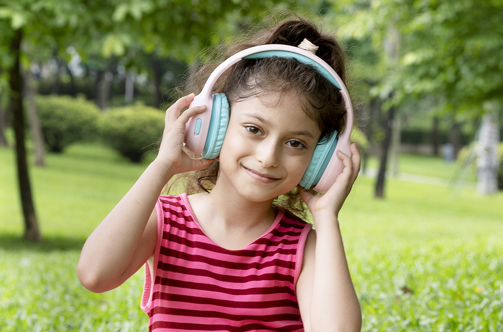 Tronsmart KH02 Wireless Kids Headphones - Pink