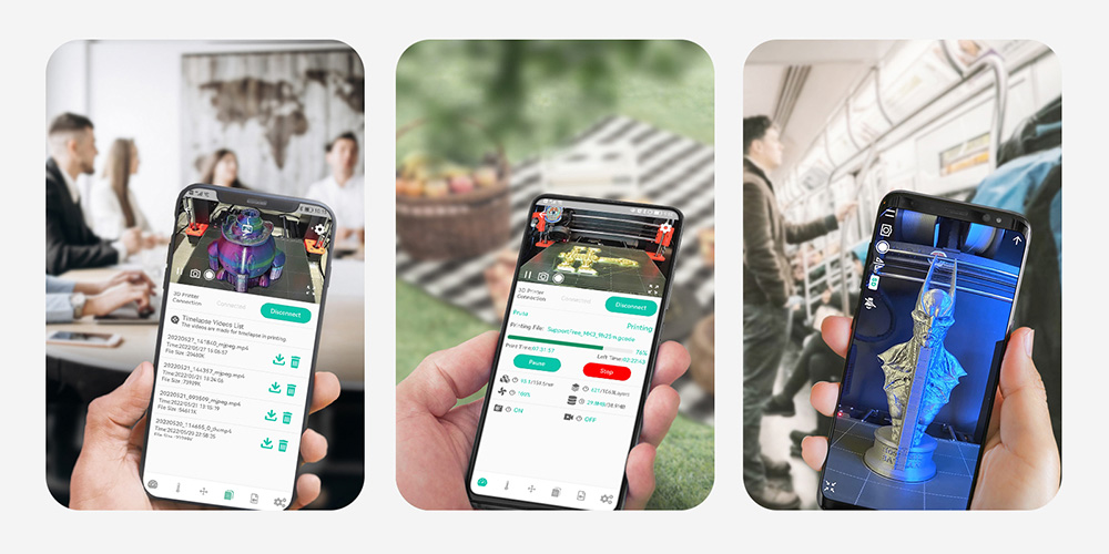 Mintion Beagle V2 3D Printer Camera, Support Klipper, 1080P Video Resolution, Manual Focus, WiFi Remote Control, Auto Time-Lapse Video, Electronic Zoom, Night Vision, PC/Mobile Connection