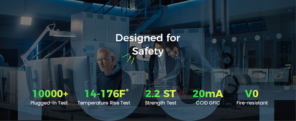 EG Evgoer EV Charger, Level 2 32 Amp, 16FT Cable, NEMA14-50 Plug, Adjustable Current, IP66 Waterproof, for All Tesla Models