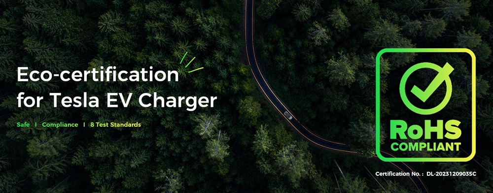 EG Evgoer EV Charger, Level 2 40 Amp, 16FT Charging Cable, 14-50P NEMA, Schedule Time & 8-40A Adjustable Current, for All Tesla Models