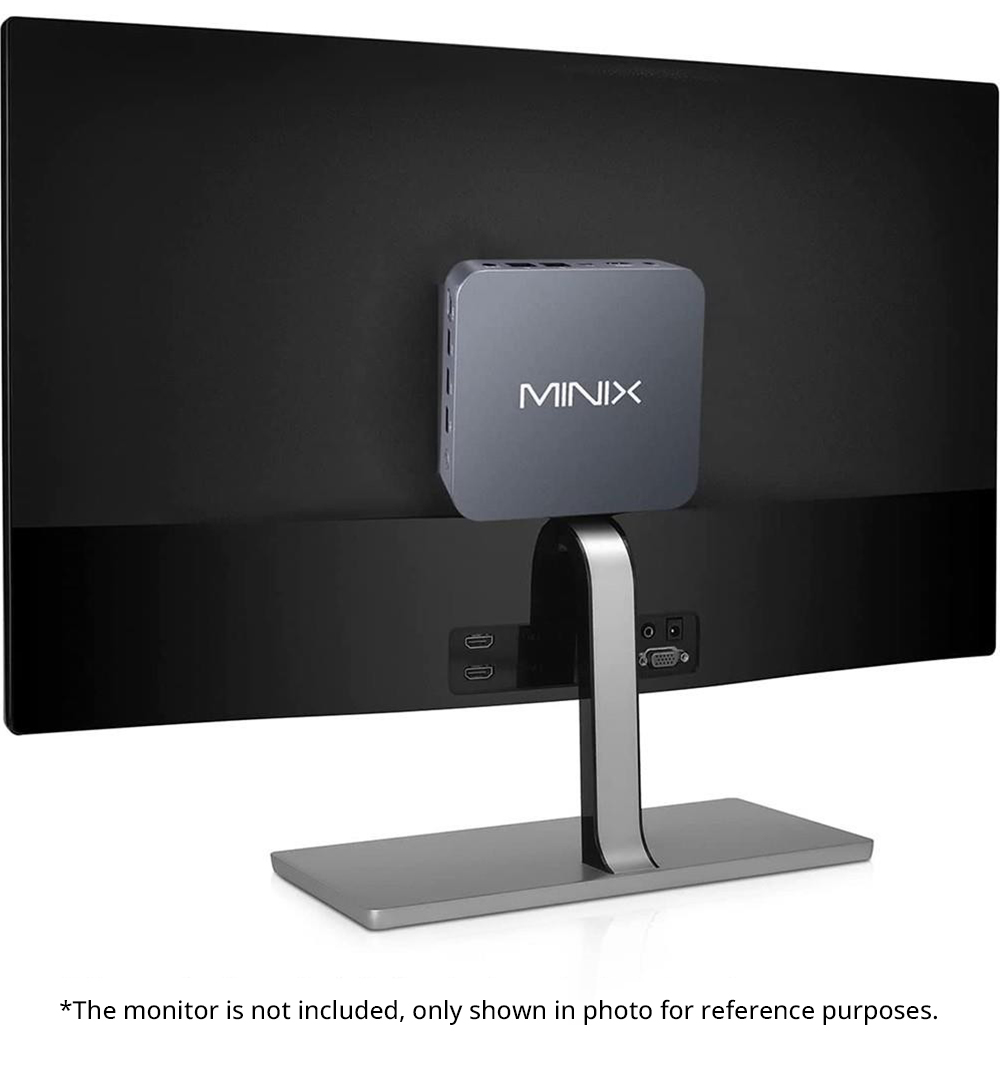 MINIX NEO J51-C8 Max Mini PC, Intel N5105 4 Cores Max 2.90GHz, 8GB RAM 512GB SSD, HDMI + Mini DP+ USB-C 4K@60Hz Triple Display, WiFi 6 Bluetooth 5.2, 2*USB 3.2 1*USB 2.0 2*2.5G RJ45 1*3.5mm Audio Jack, VESA Mounting