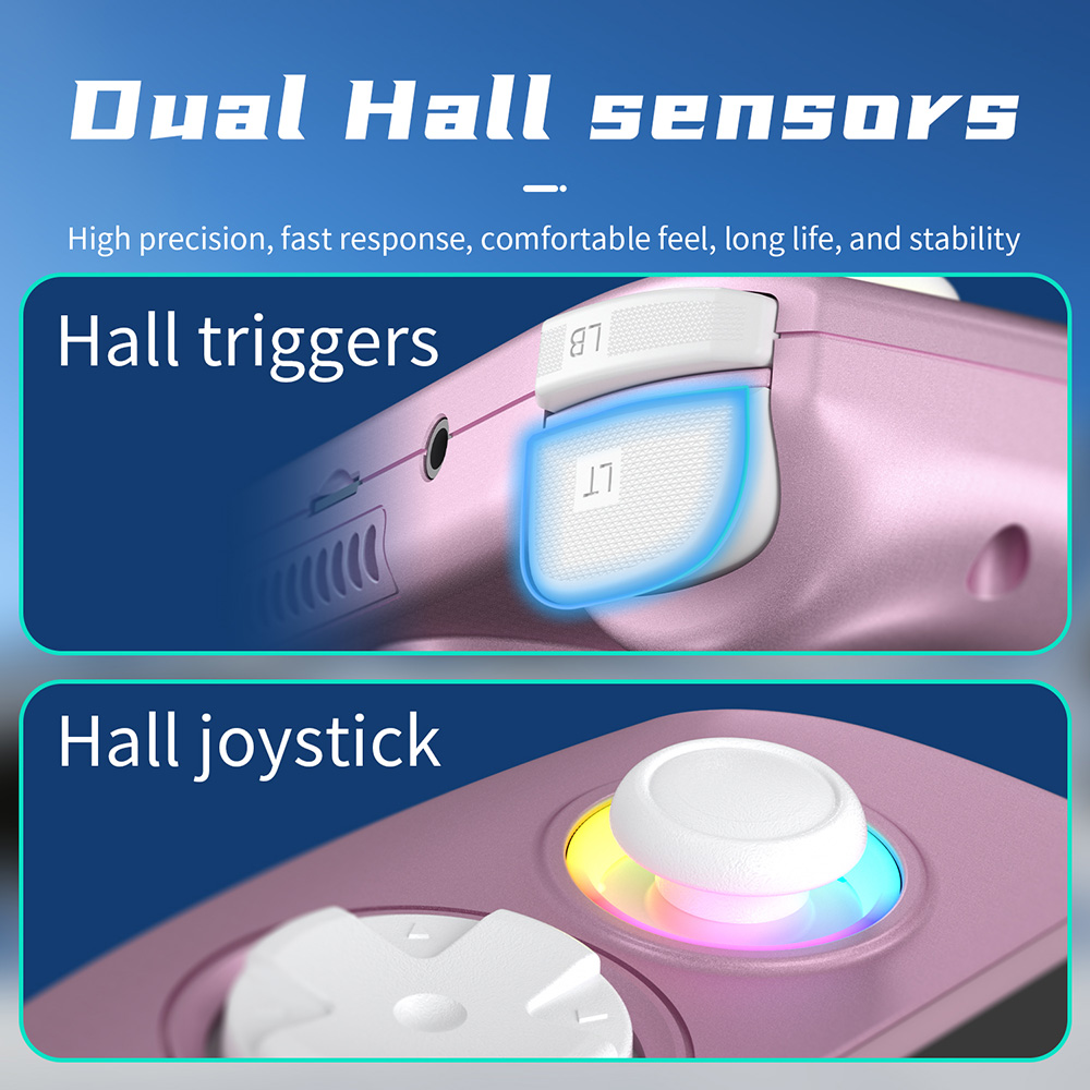 ANBERNIC RG Cube Game Console, 128GB TF Card 4000+ Games, 8GB LPDDR4X RAM 128GB UFS2.2 Storage, Android 13, 3.95-inch IPS Touchscreen 720*720, 5G WiFi Bluetooth 5.0, Moonlight Streaming, 7 Hours of Playtime, RGB Light - Purple