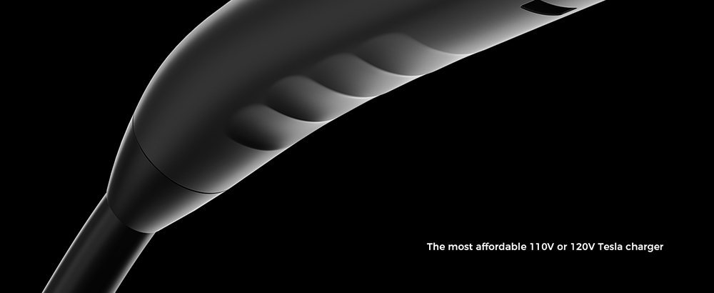 EG Evgoer Level 1 EV Charger, 15Amp 110V, Schedule Time & 4 Adjustable Current, NEMA 5-15 Plug, 16.4ft Charging Cable, for All Tesla Model 3/Y/X/S/Cybertruck