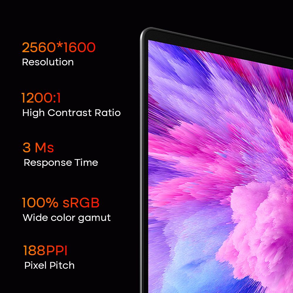 Ninkear A16 Pro Laptop, 16'' 2560*1600 IPS Screen, 120Hz Refresh Rate, AMD Ryzen 7 8845HS 8 Cores Max 5.10GHz, 32GB DDR5 RAM 1TB SSD, WiFi 6, Bluetooth 5.2, 2*Full-featured USB-C 2*USB 3.0 1*HDMI 1*Earphone Jack, 80.08Wh Battery, 100W GaN Charger