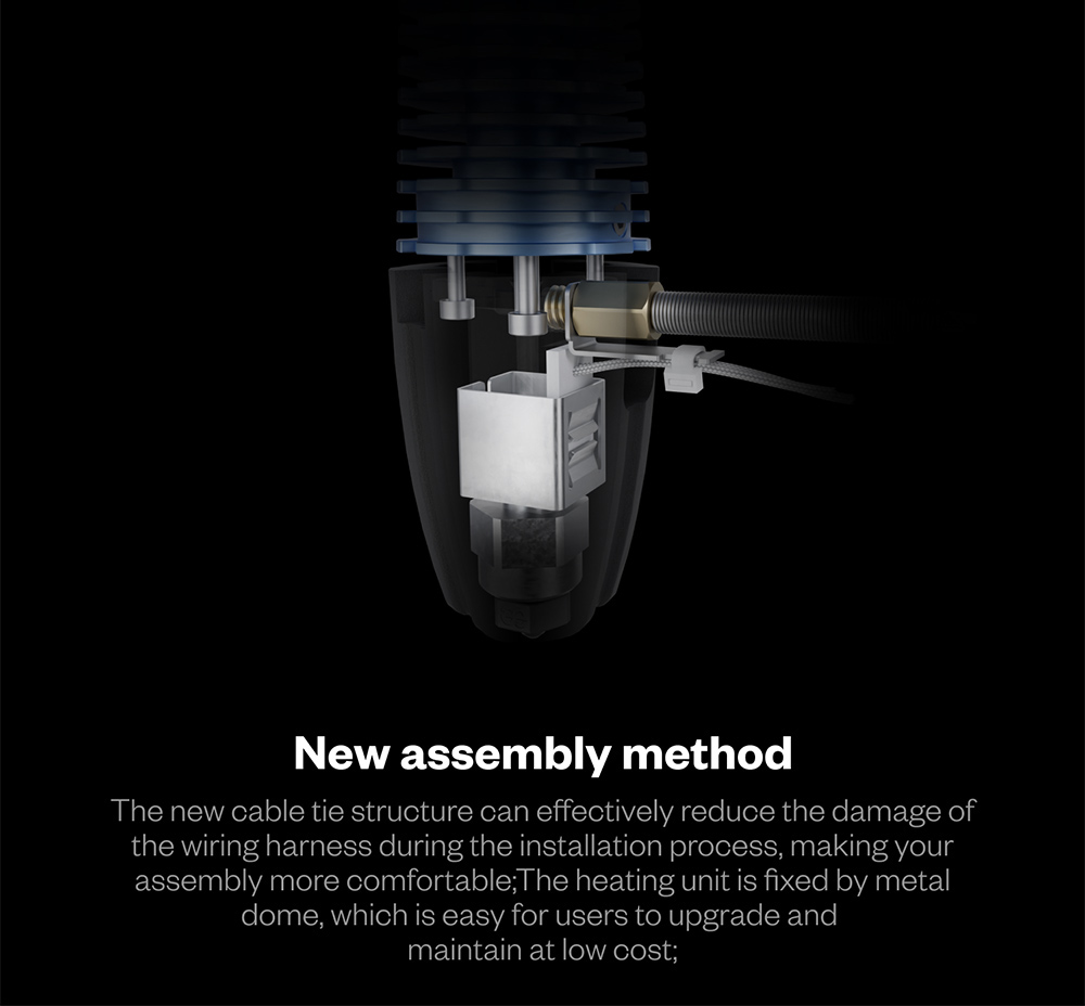 Phaetus Rapido Hotend HF/UHF for VORON V6 Extruder Prusa I3 MK3 MK3S