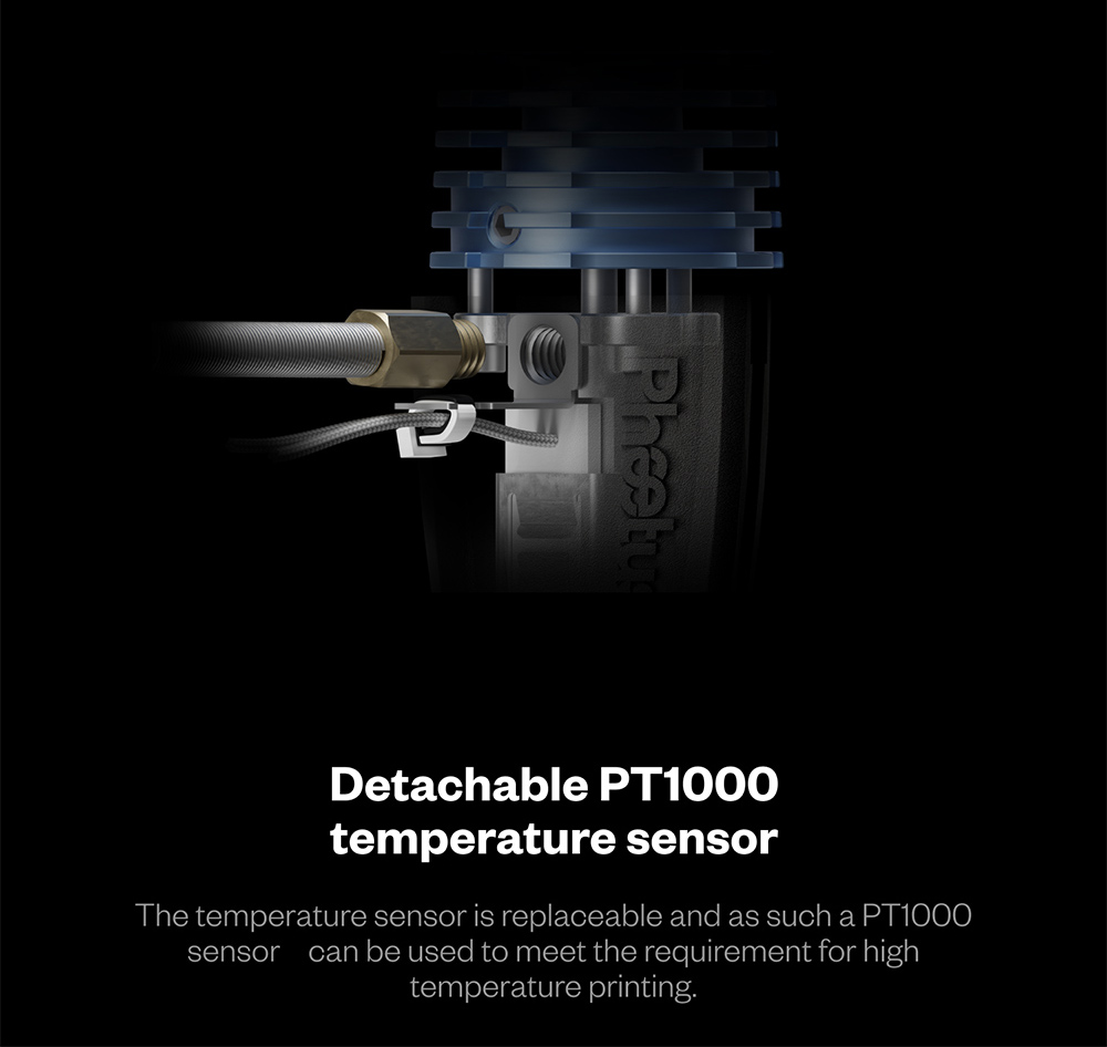 Phaetus Rapido Hotend HF/UHF for VORON V6 Extruder Prusa I3 MK3 MK3S