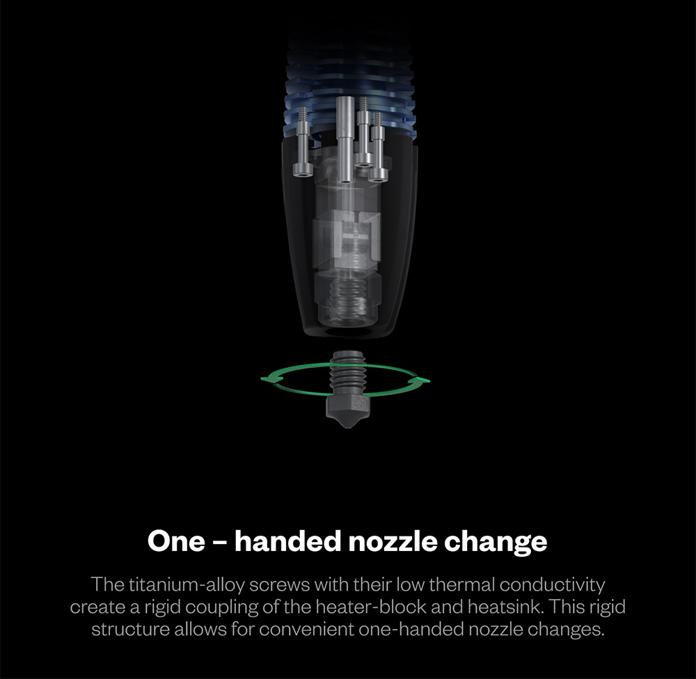 Phaetus Rapido Hotend HF/UHF for VORON V6 Extruder Prusa I3 MK3 MK3S