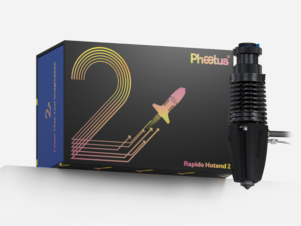 Phaetus Rapido Hotend HF/UHF for VORON V6 Extruder Prusa I3 MK3 MK3S