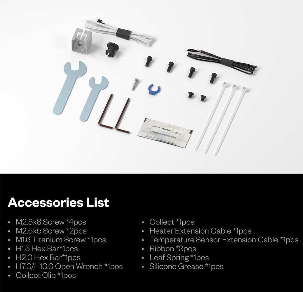 Phaetus Rapido Hotend HF/UHF for VORON V6 Extruder Prusa I3 MK3 MK3S