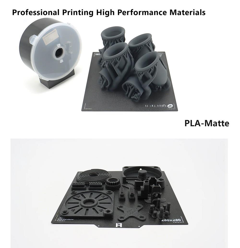QIDI TECH X-Plus 3 3D Printer, Auto Levelling, 600mm/s Printing Speed, Flexible HF Board, Chamber Circulation Fan, Filament Detection, Dryer Box, 280*280*270mm