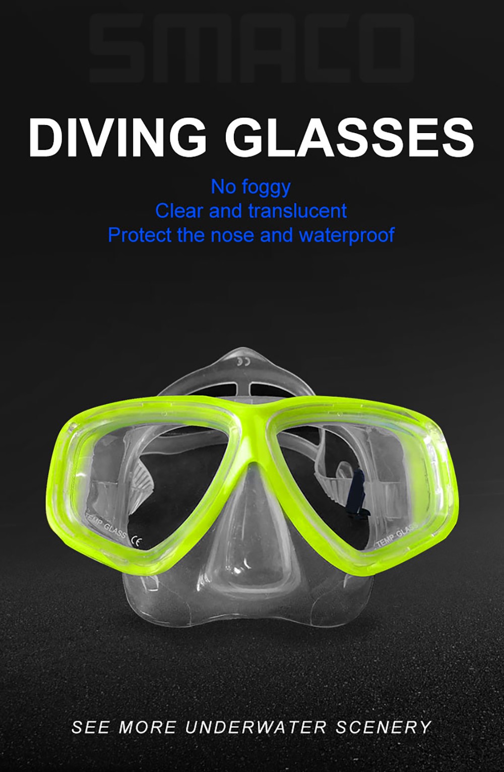 SMACO Diving Glasses