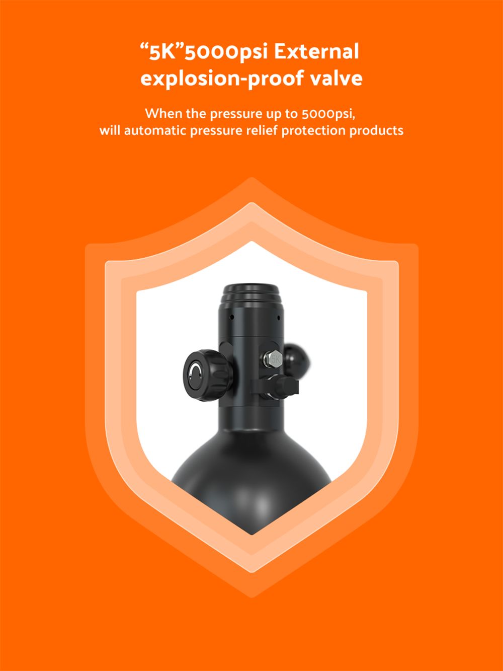 SMACO S700 Plus 2L Scuba Tank - Green