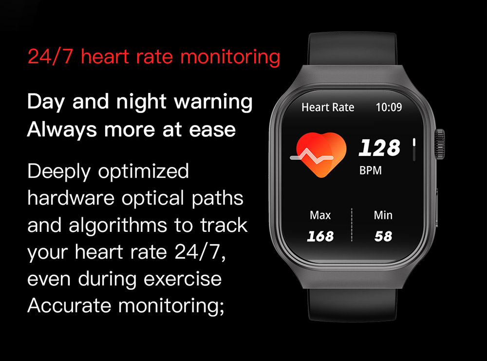 T15 Plus Smartwatch, 2.01-inch Curved Full Touch Screen, Bluetooth Calling, Health Monitoring, Al Voice Assistant, 100+ Sport Modes - Black Frame, Steel Strap