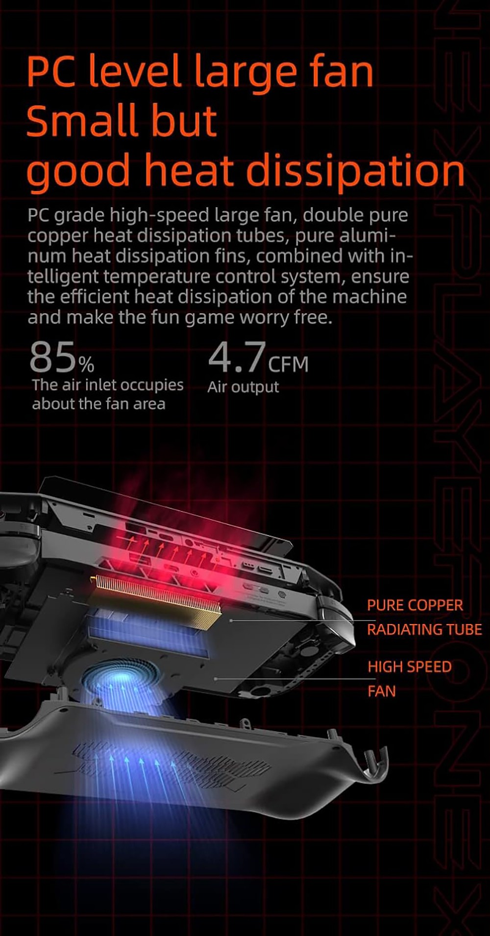 ONE Netbook ONEXPlayer Mini Game Console, 7-inch 1920*1200 IPS Touchscreen, AMD Ryzen 7 5800U 8 Core Max 4.4GHz, 16GB RAM 2TB SSD, WiFi 6 Bluetooth 5.0, 40.25Wh Battery, 2*USB 4.0 1*USB 3.0 1*Headset Jack