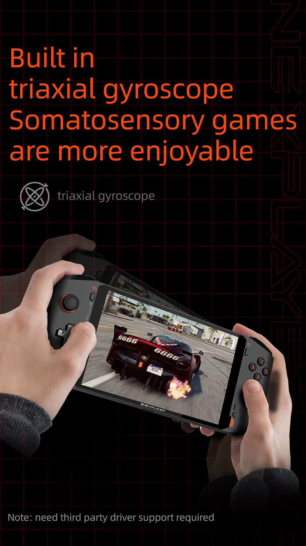 ONE Netbook ONEXPlayer Mini Game Console, 7-inch 1920*1200 IPS Touchscreen, AMD Ryzen 7 5800U 8 Core Max 4.4GHz, 16GB RAM 2TB SSD, WiFi 6 Bluetooth 5.0, 40.25Wh Battery, 2*USB 4.0 1*USB 3.0 1*Headset Jack